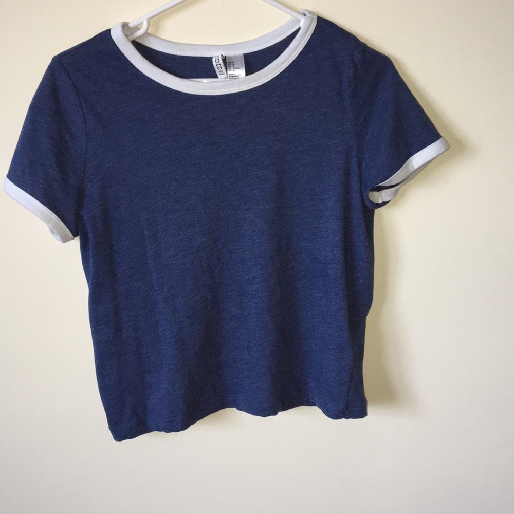 H&M Blue Divided Basic Tee